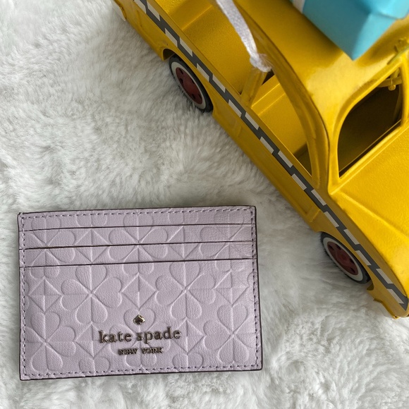 kate spade Handbags - Kate Spade Cameron Slim Card Holder Lilac Wallet